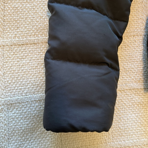 Abercrombie Kids Down Grey Coat Jacket w Hood sz M - Picture 5 of 14